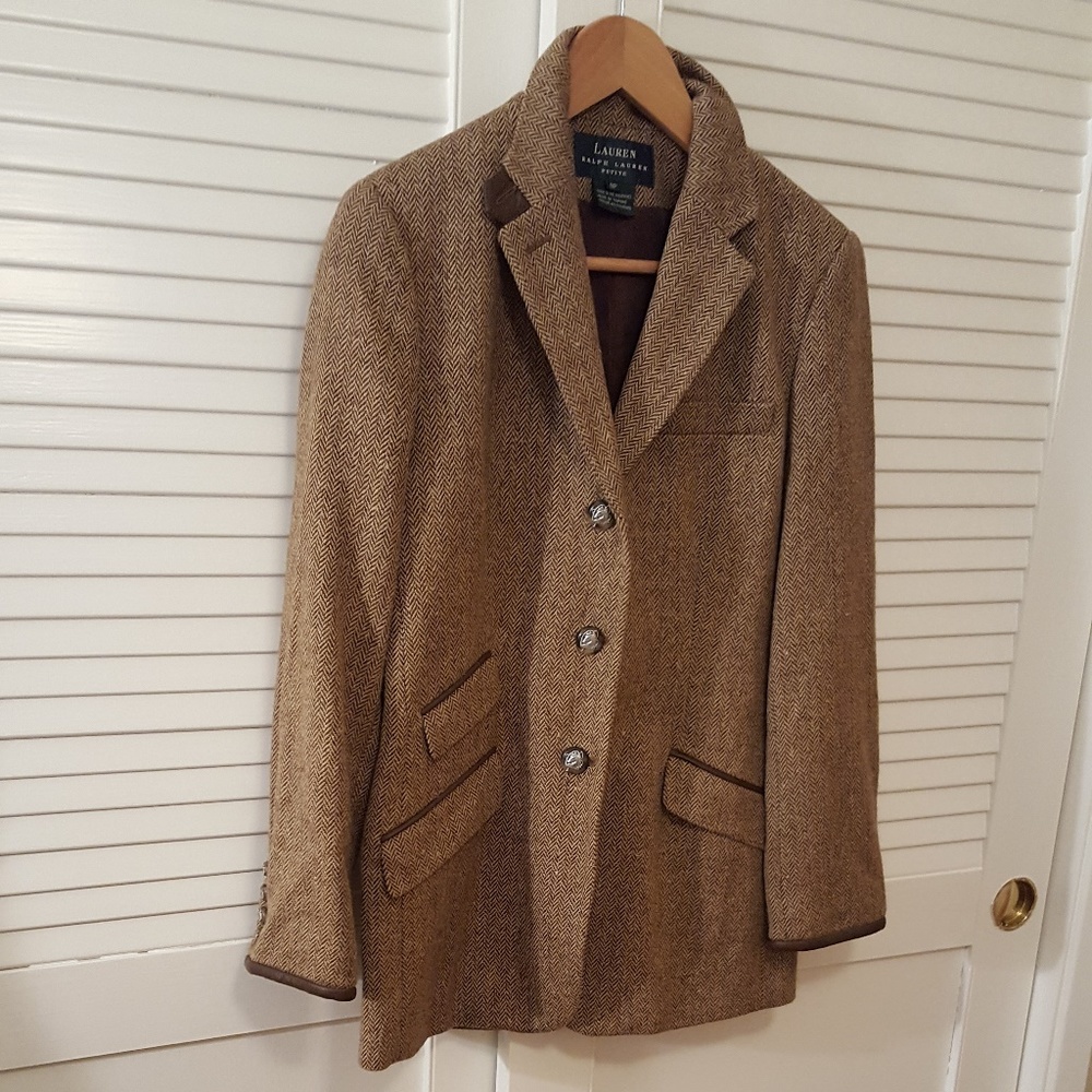 Women Ralph Lauren  Riding Wool  Jacket